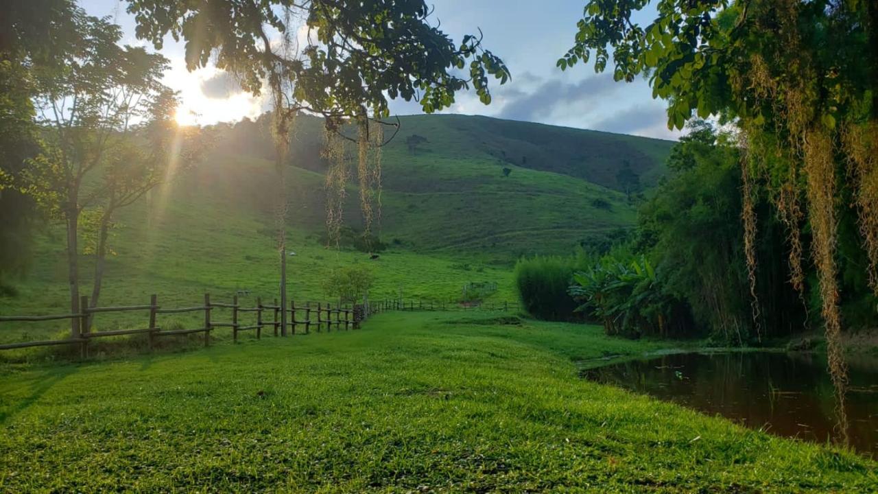Vivenda dos Guaranys -Uma imersão na natureza - Casa Conservatória Exterior foto